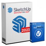 SketchUp Pro 2023 + Vray 6 – Licença Vitalícia